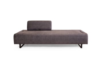 Southburn 3-seter Sovesofa 90x220 cm i Stoff med Løse Ryggputer - Svart - Møbler - Sofaer - Sovesofaer