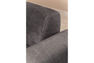 Southburn 3-seter Sovesofa 90x220 cm i Stoff med Løse Ryggputer - Svart - Møbler - Sofaer - Sovesofaer