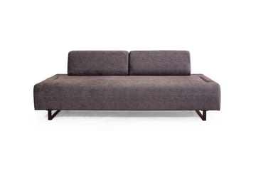 Southburn 3-seter Sovesofa 90x220 cm i Stoff med Løse Ryggputer - Svart - Møbler - Sofaer - Sovesofaer