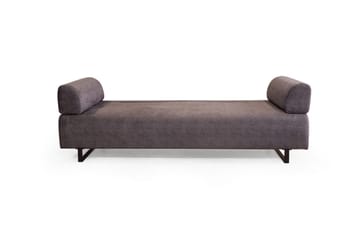 Southburn 3-seter Sovesofa 90x220 cm i Stoff med Løse Ryggputer - Svart - Møbler - Sofaer - Sovesofaer