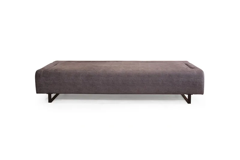 Southburn 3-seter Sovesofa 90x220 cm i Stoff med Løse Ryggputer - Svart - Møbler - Sofaer - Sovesofaer