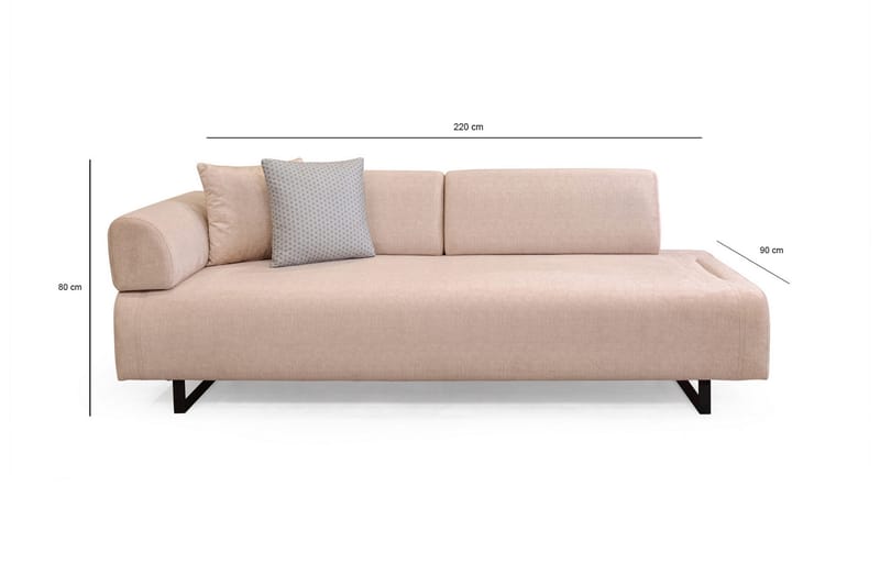 Southburn Sovesofa 3-seters - Beige - Møbler - Sofaer - Sovesofaer