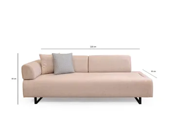 Southburn Sovesofa 3-seters - Beige - Møbler - Sofaer - Sovesofaer