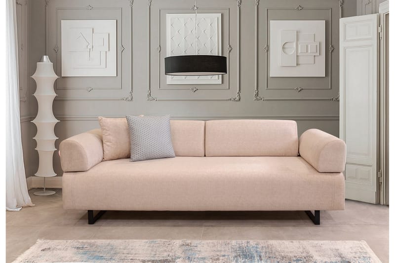 Southburn Sovesofa 3-seters - Beige - Møbler - Sofaer - Sovesofaer