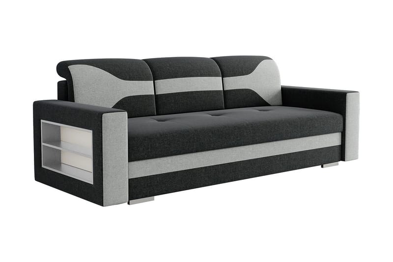 Sovesofa 236cm, Mørkegrå