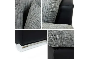 Sovesofa 3-seters L-formet 280x160 cm Venstre - Møbler - Sofaer - Sovesofaer