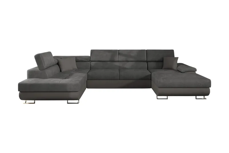 Sovesofa 4-seters U-formet 345x202 cm Venstre, undefined