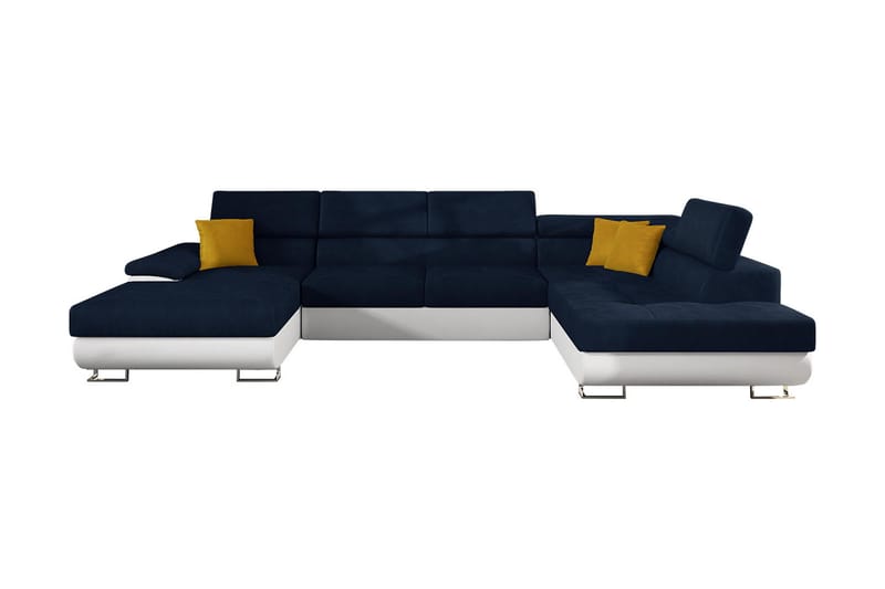 Sovesofa 4-seters U-formet 345x202 cm - Sovesofaer - Sovesofa divan