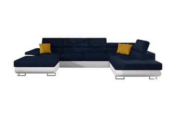 Sovesofa 4-seters U-formet 345x202 cm - Møbler - Sofaer - Sovesofaer