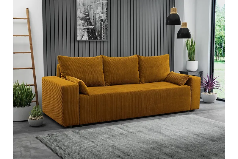 Sovesofa - Brun - Møbler - Sofaer - Sovesofaer