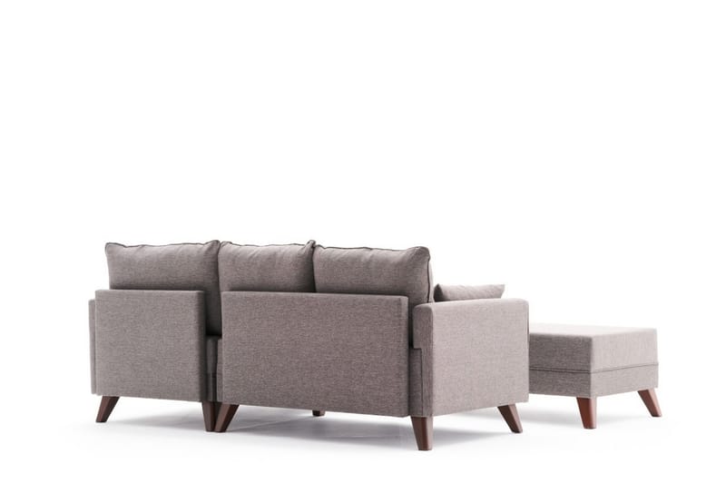 Antigua Mini Sovesofa med Divan Høyre - Brun - Møbler - Sofaer - Sovesofaer - Sovesofa divan