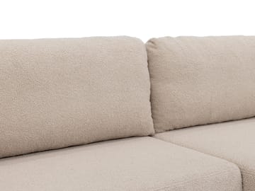 Branrel 3-seters sofa med divan - beige - Møbler - Sofaer - Sovesofaer - Sovesofa divan