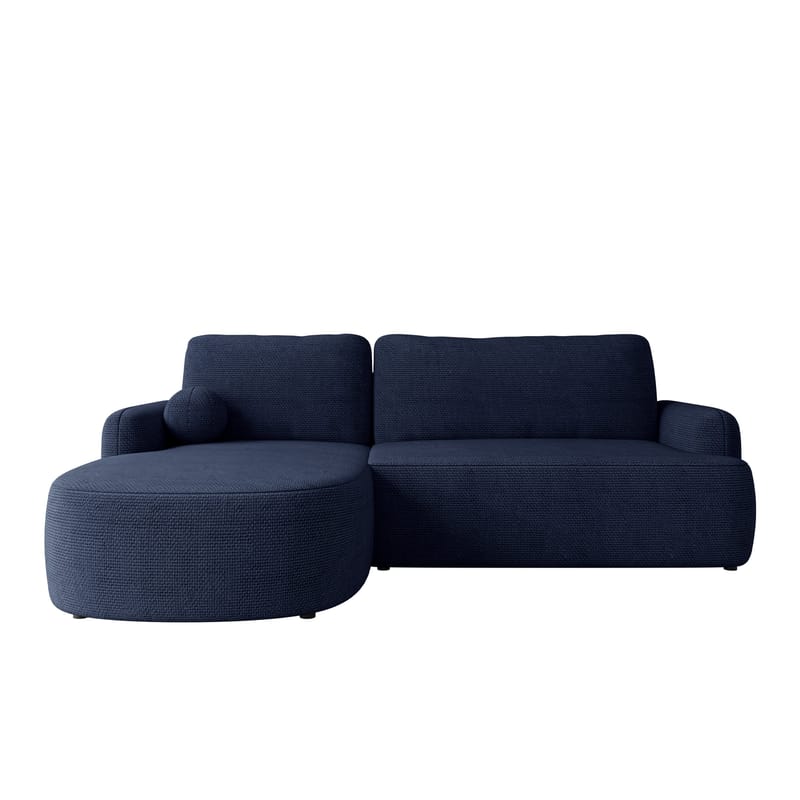 Branrel 3-seters sofa med divan, blå