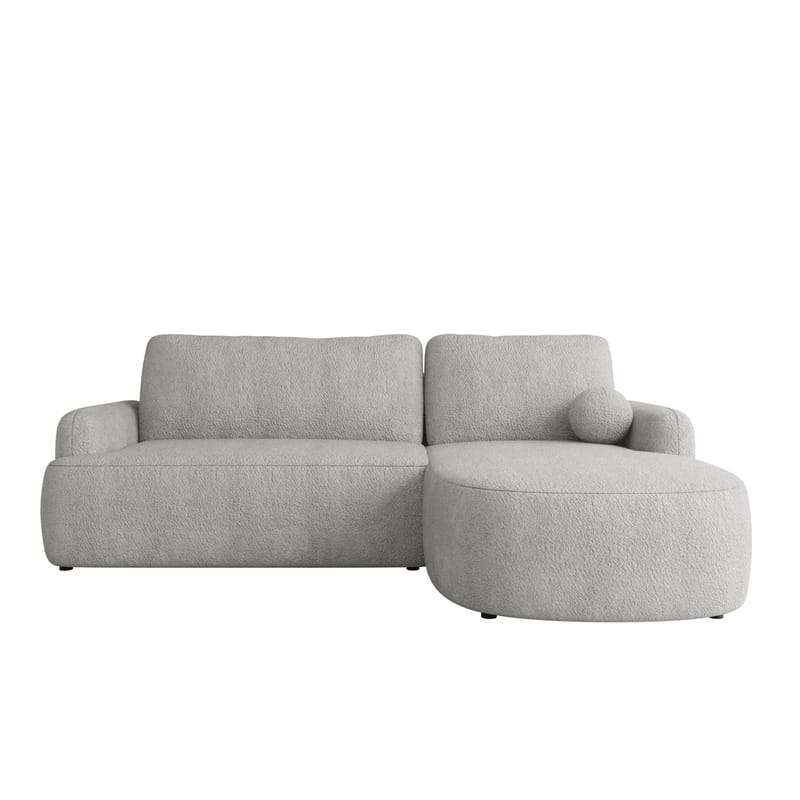 Branrel 3-seters sofa med divan, grå