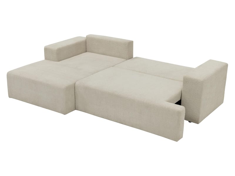 Deylor 3-seters sovesofa med divan - brun - Møbler - Sofaer - Sovesofaer - Sovesofa divan