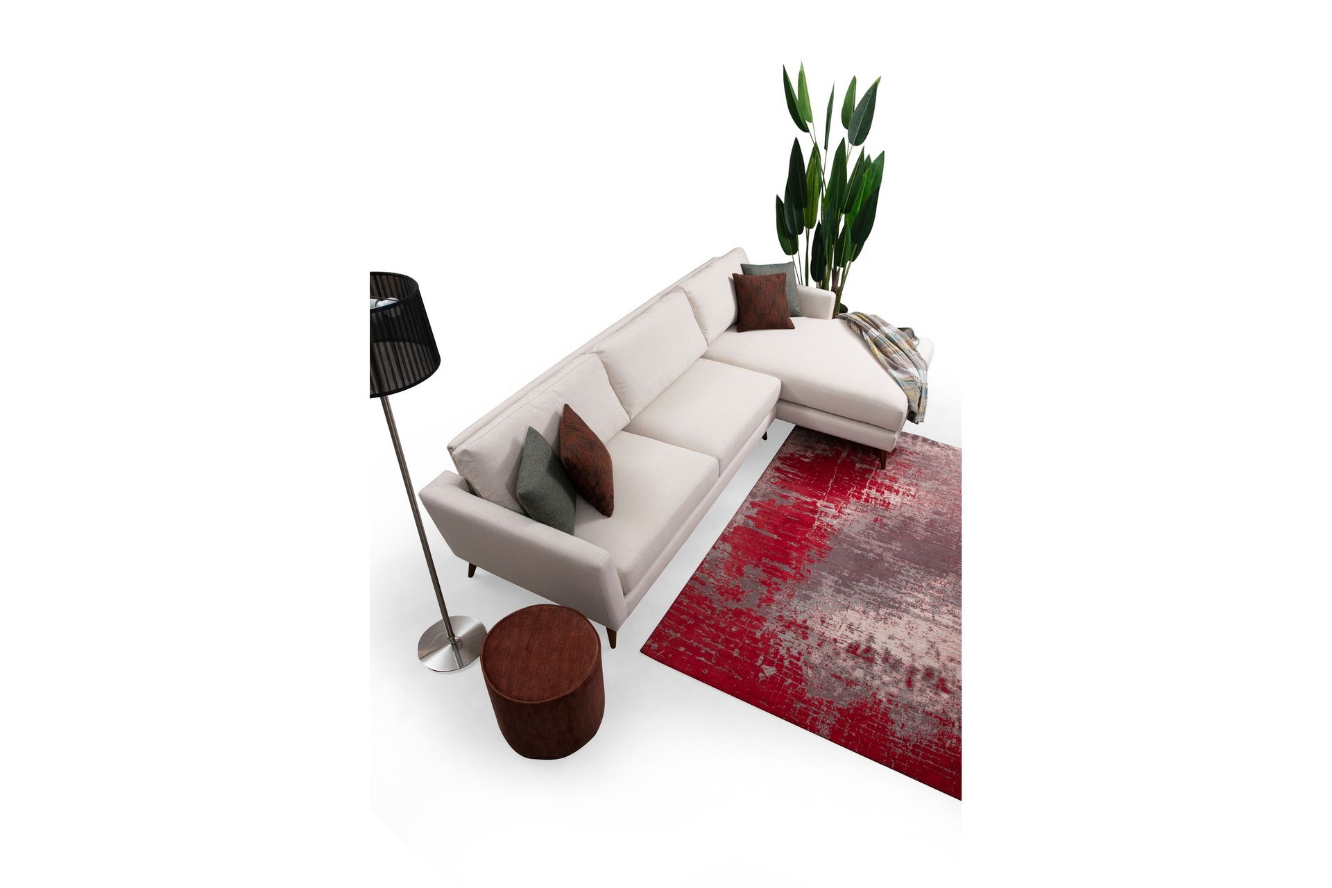 Gajanejos Divansovesofa - Beige - Møbler - Sofaer - Sovesofaer - Sovesofa divan