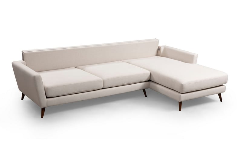 Gajanejos Divansovesofa - Beige - Møbler - Sofaer - Sofa med sjeselong