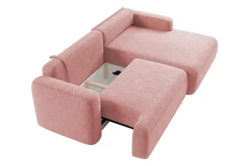 Lifeina Sovesofa Med 2-Seters Divan - Grønn - Møbler - Sofaer - Sovesofaer - Sovesofa divan