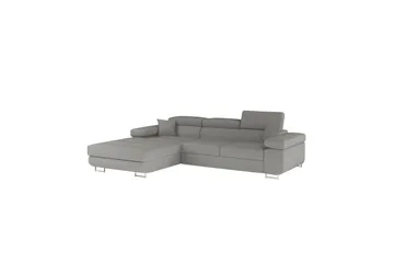 Seksjon Eltap Armando 289x85x203 cm - Jarell 03, Lys Grå, Venstre - Møbler - Sofaer - Sovesofaer - Sovesofa divan