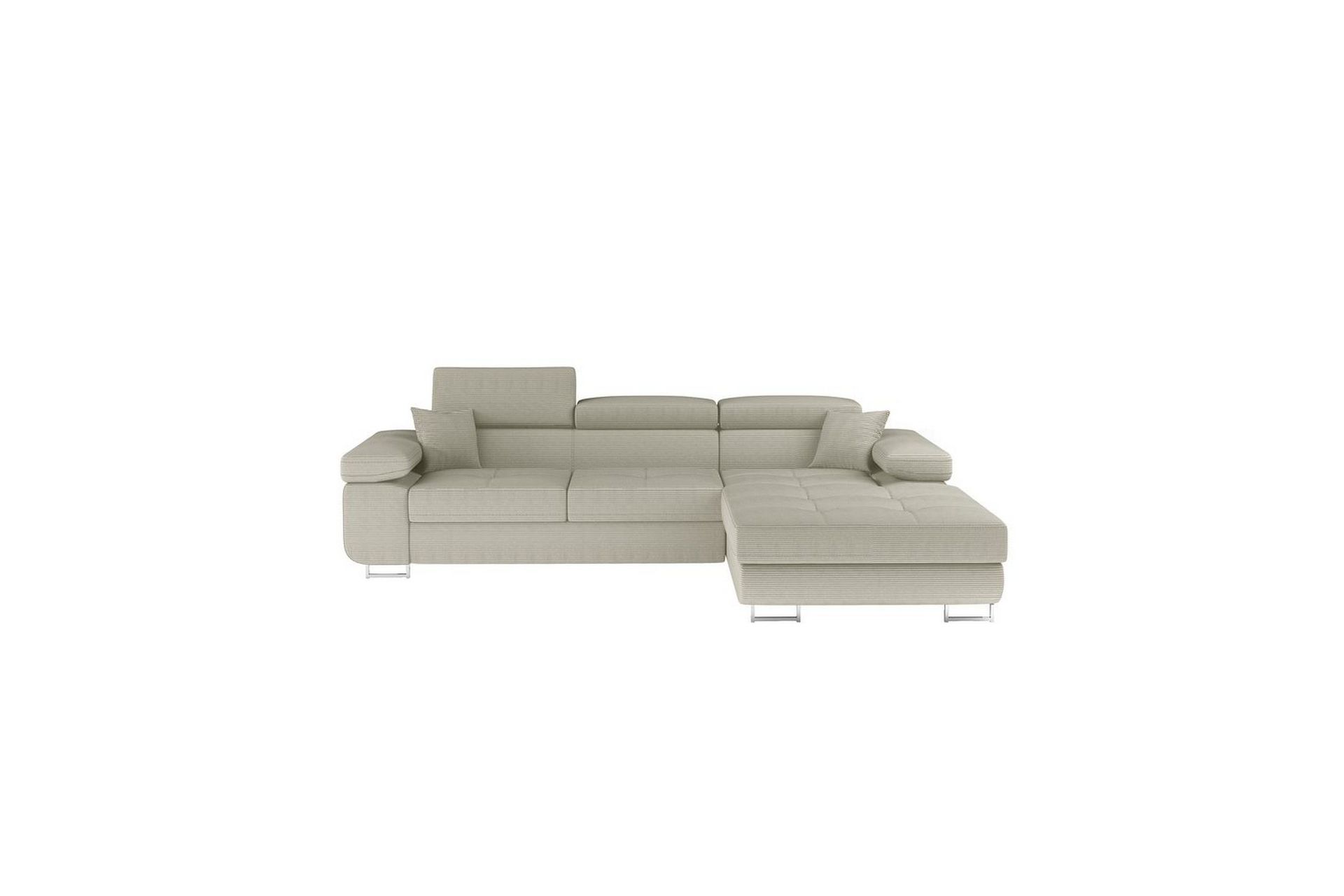 Seksjon Eltap Armando 289x85x203 cm - Jarell 18, Lys Beige, Høyre