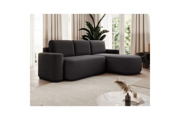 Seksjon Eltap Aurumm 285x92x180 cm - Enjoy 05, Mørk grå, Høyre - Møbler - Sofaer - Sovesofaer - Sovesofa divan