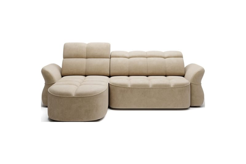 Seksjon Eltap Beneth 301x115x185 cm, Nube 20, Beige, Venstre