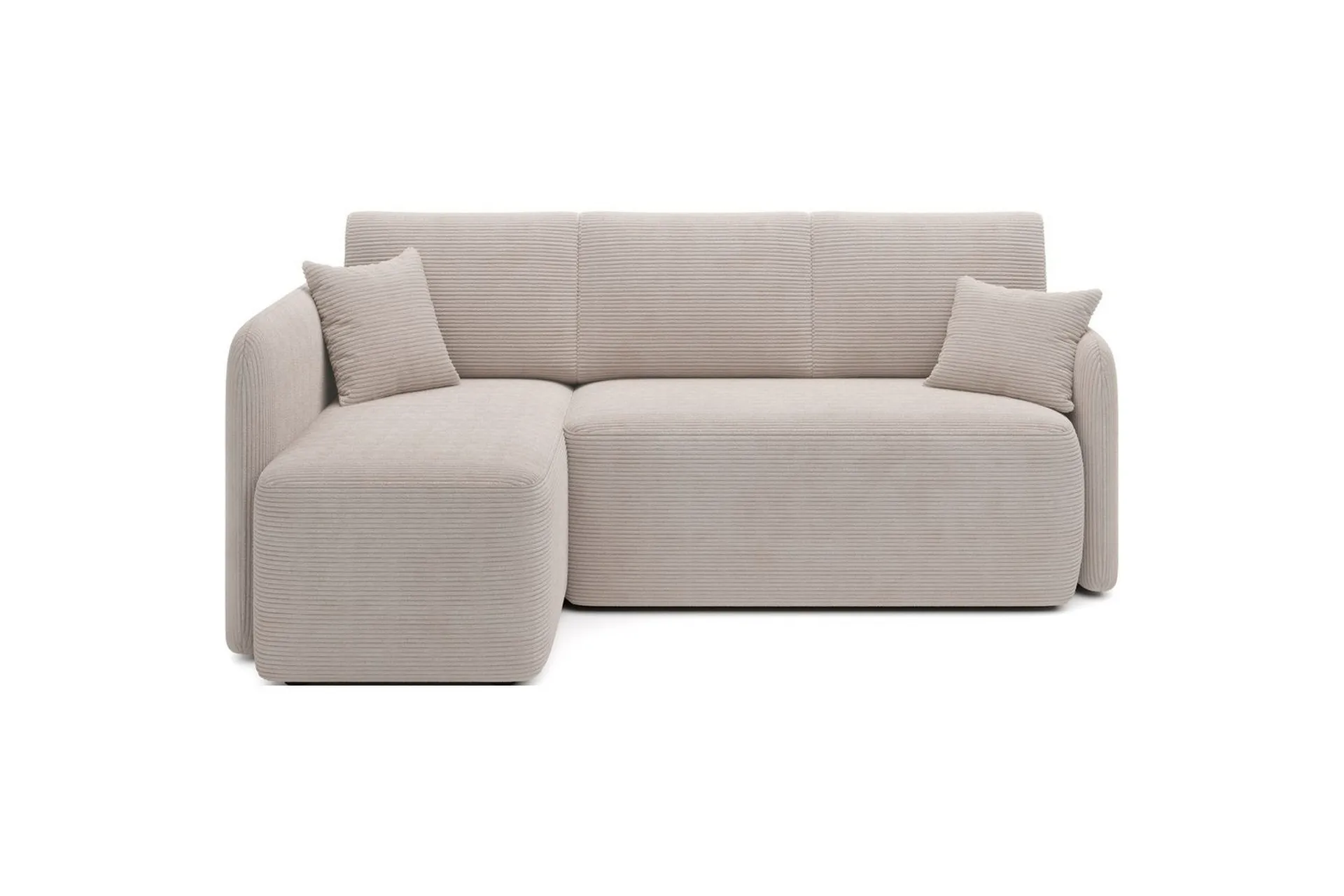 Seksjon Eltap Hadson 206x150x89 cm - Jarell 18, Lys Beige, Venstre