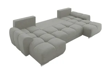 Simerly Sovesofa Dobbeldivan 4-seter - Beige - Møbler - Sofaer - Sovesofaer - Sovesofa divan