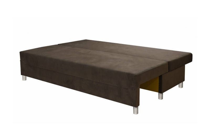 Skatteg Sofa med Puff - Svart|Grå - Møbler - Sofaer - Sovesofaer - Sovesofa divan