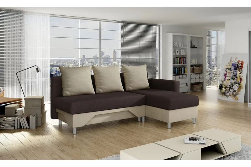 Tom Divansovesofa 215x133x72 cm - Møbler - Sofaer - Sovesofaer - Sovesofa divan