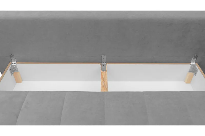 Sovesofa FABIO LED-belysning - Beige - Møbler - Sofaer - Sovesofaer