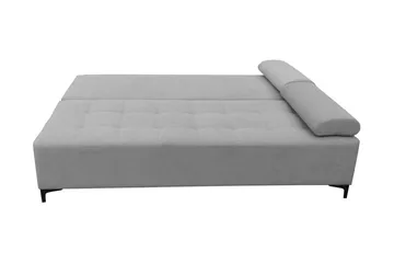 Sovesofa FABIO LED-belysning - Grå - Møbler - Sofaer - Sovesofaer
