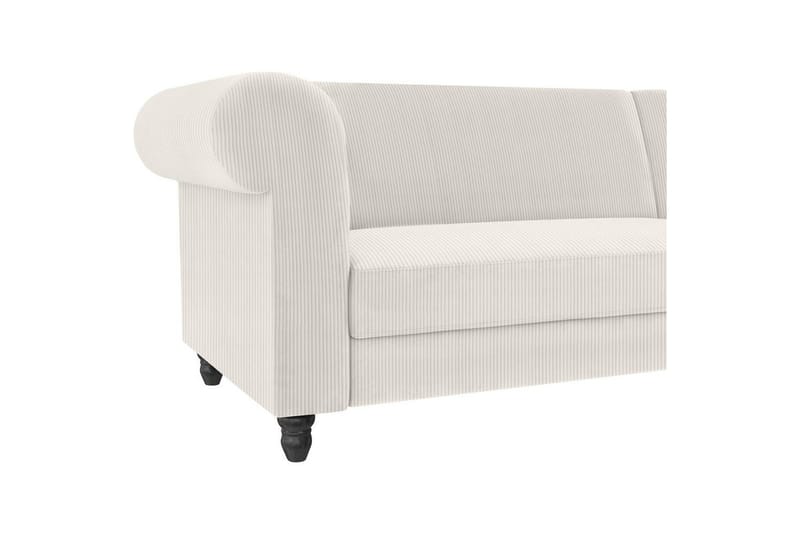 Sovesofa Felix II 241x154x83 cm, Krem - 241x154x83 cm, Krem - Møbler - Sofaer - Sovesofaer
