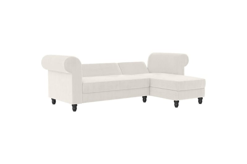 Sovesofa Felix II 241x154x83 cm, Krem - 241x154x83 cm, Krem - Møbler - Sofaer - Sovesofaer