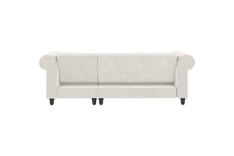 Sovesofa Felix II 241x154x83 cm, Krem - 241x154x83 cm, Krem - Møbler - Sofaer - Sovesofaer
