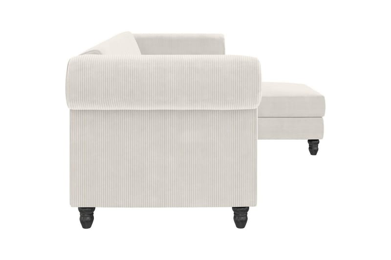Sovesofa Felix II 241x154x83 cm, Krem - 241x154x83 cm, Krem - Møbler - Sofaer - Sovesofaer