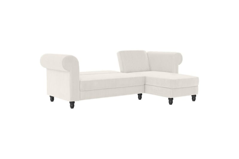 Sovesofa Felix II 241x154x83 cm, Krem - 241x154x83 cm, Krem - Møbler - Sofaer - Sovesofaer