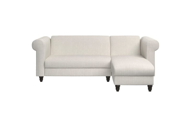 Sovesofa Felix II 241x154x83 cm, Krem - 241x154x83 cm, Krem - Møbler - Sofaer - Sovesofaer