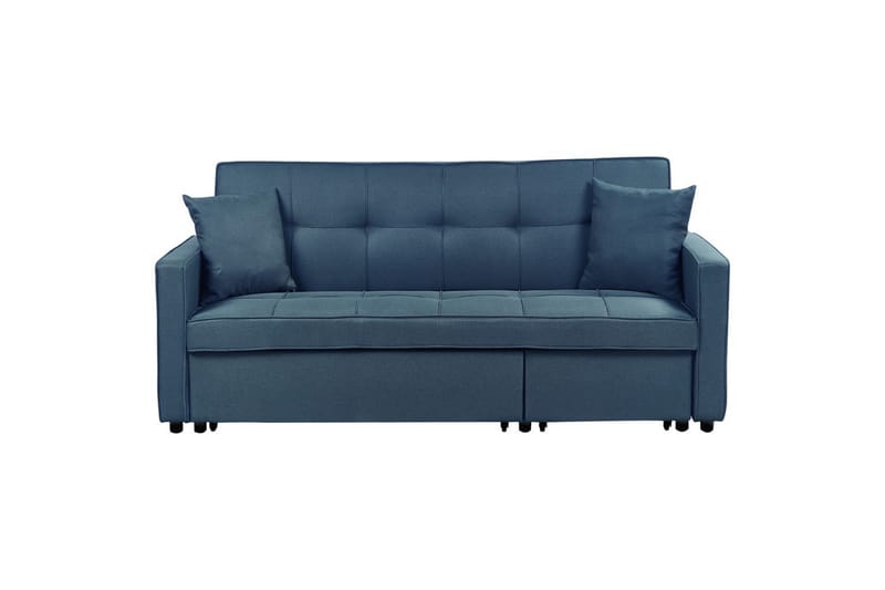 Sovesofa Glomma, Blå, Svart