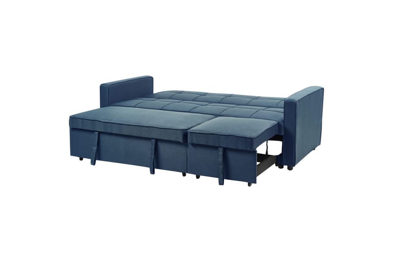 Sovesofa Glomma - Blå, Svart - Møbler - Sofaer - Sovesofaer