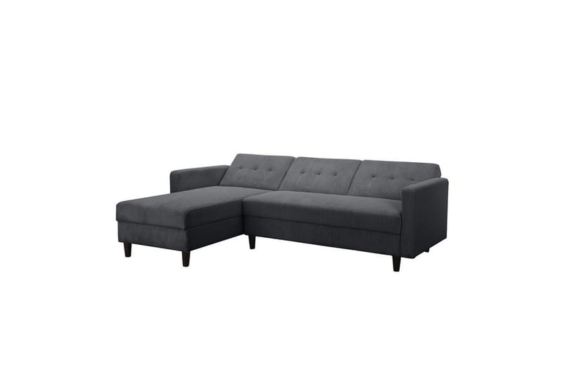 Sovesofa Hartford II 213x153x82 cm, Antrasitt - 213x153x82 cm, Antrasitt - Møbler - Sofaer - Sovesofaer