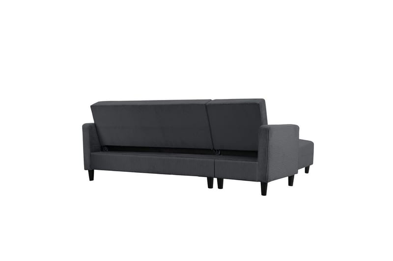 Sovesofa Hartford II 213x153x82 cm, Antrasitt - 213x153x82 cm, Antrasitt - Møbler - Sofaer - Sovesofaer