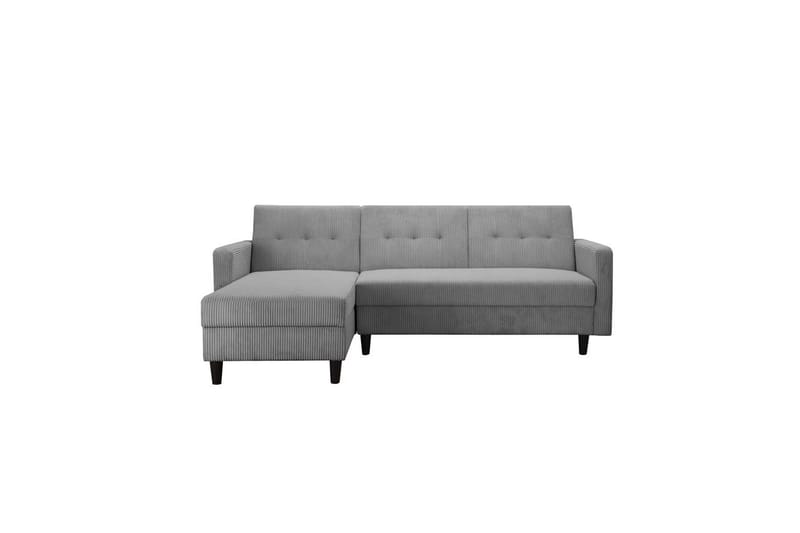 Sovesofa Hartford II 213x153x82 cm, Grå - 213x153x82 cm, Grå - Møbler - Sofaer - Sovesofaer