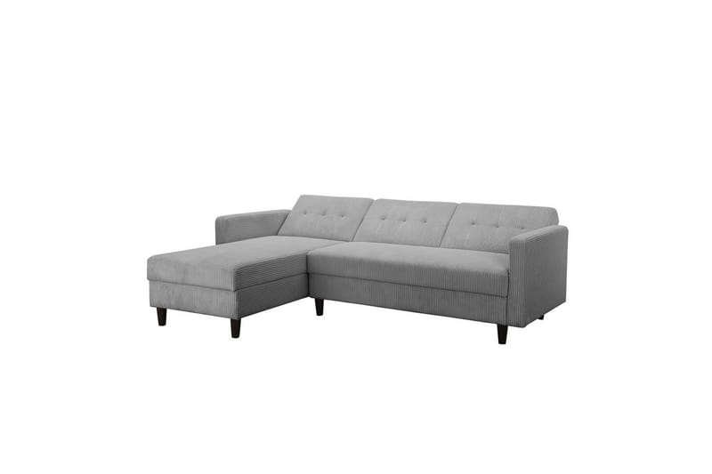 Sovesofa Hartford II 213x153x82 cm, Grå - 213x153x82 cm, Grå - Møbler - Sofaer - Sovesofaer