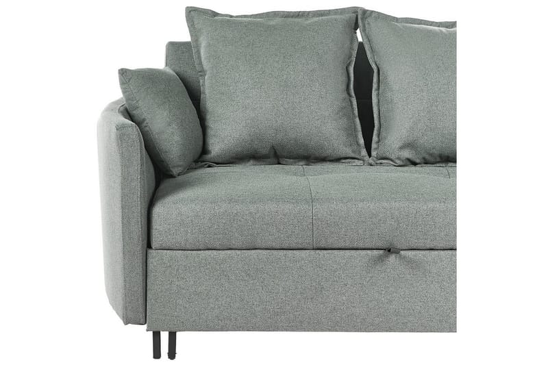 Sovesofa Hovin - Grønn, svart - Møbler - Sofaer - Sovesofaer