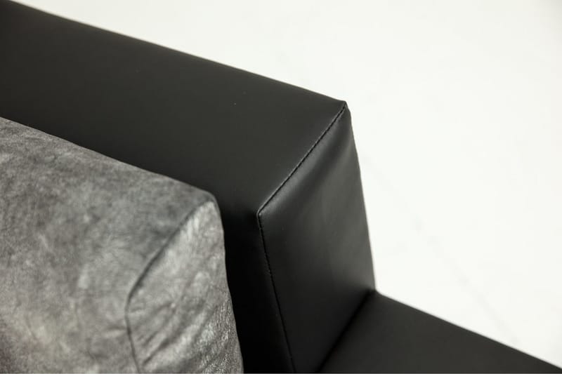 Sovesofa med divan - Brun - Møbler - Sofaer - Sovesofaer