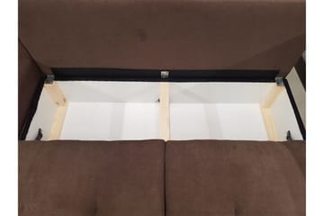 Sovesofa med divan - Gul - Møbler - Sofaer - Sovesofaer