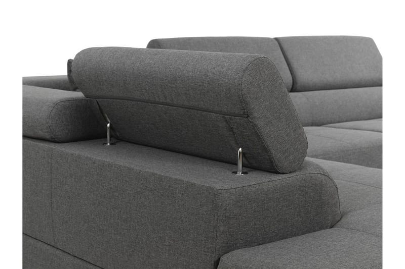 Sovesofa med Sjeselong - Brun - Møbler - Sofaer - Sovesofaer