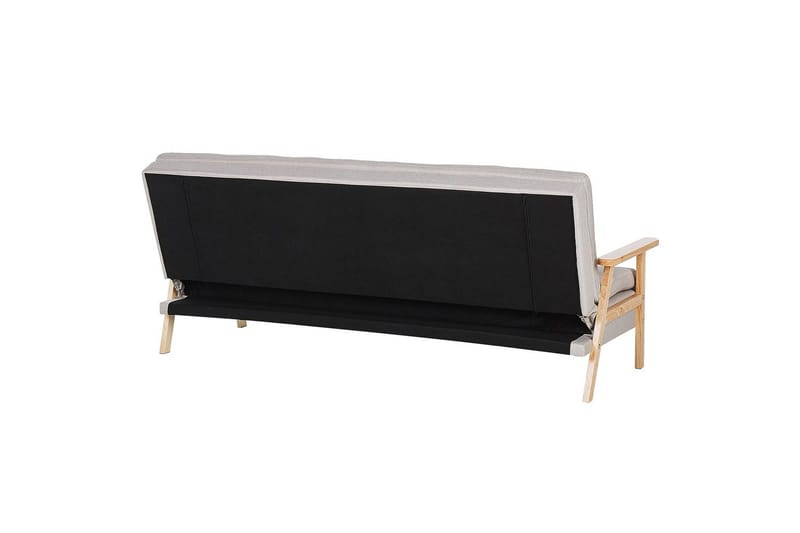 Sovesofa Tjorn - Beige, lyst tre, Beige, Lys Tre, 185x110 cm - Møbler - Sofaer - Sovesofaer