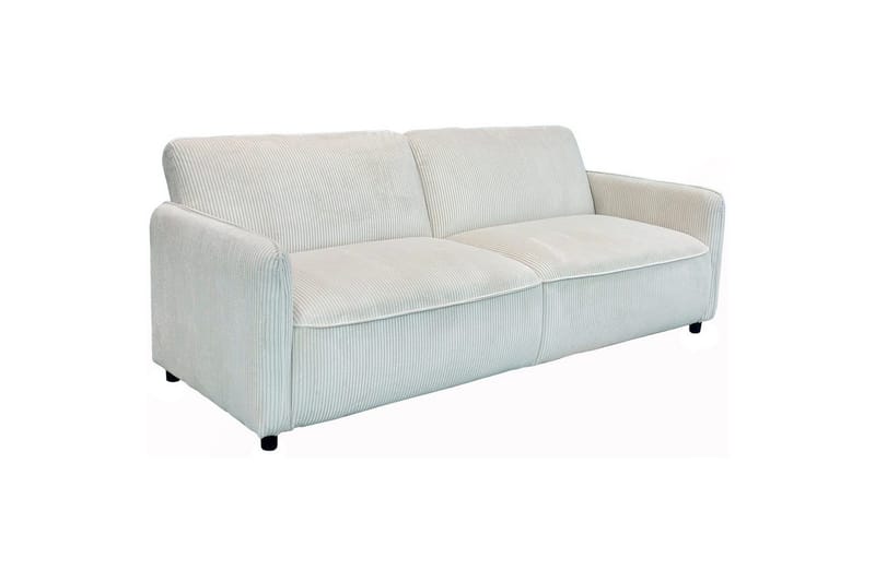 Sovesofa uten divan og sjeselong Loft24 Sovesofa Loft24 Alicia Hvit Manchester - Møbler - Sofaer - Sovesofaer